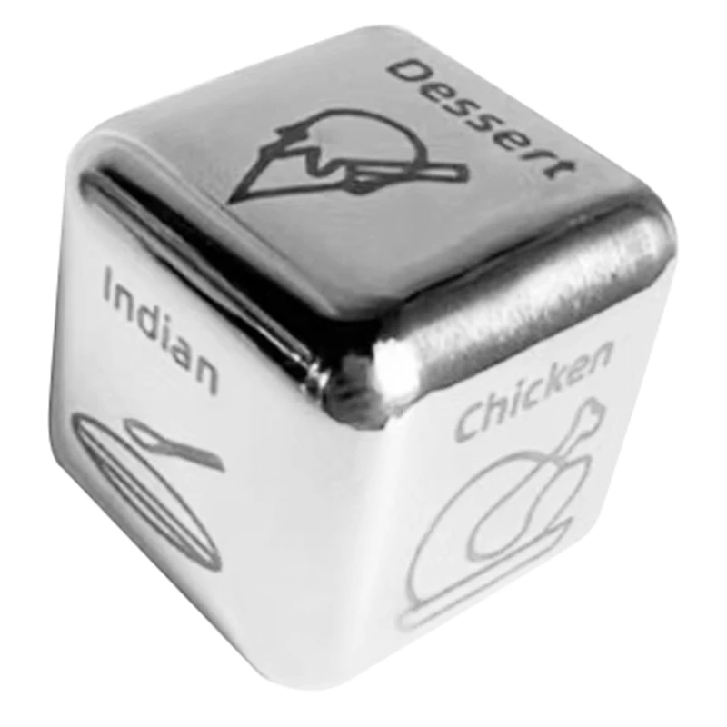 Food Decision Dice Unique Custom Engraved with Sushi BBQ Burgers Prediction Solution Valentine'S Day Present Style 5