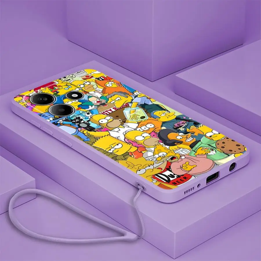 Simpsons Cartoon Phone Case Cover