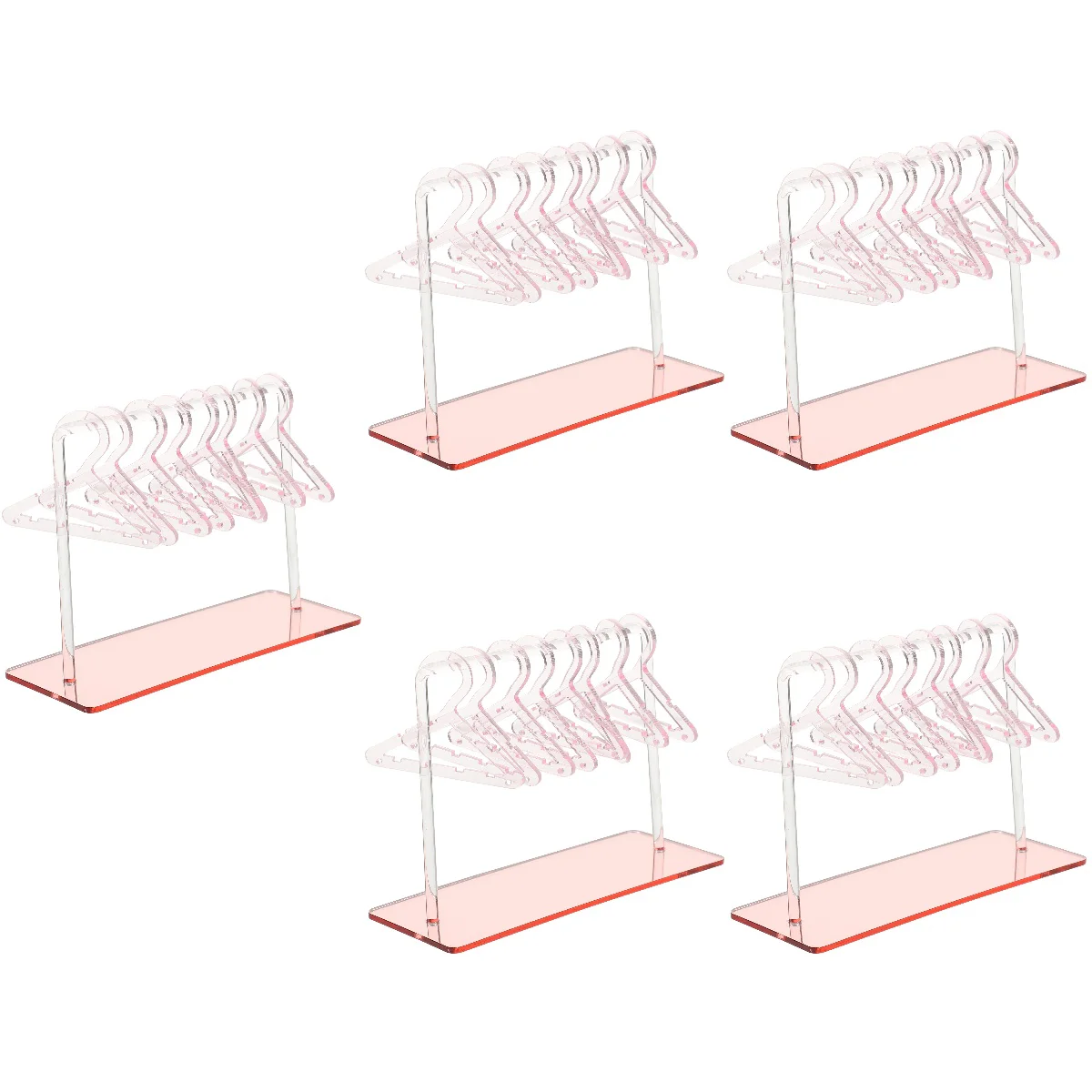 

Акриловая подставка для сережек, держатель для сережек, органайзер для сережек, 5 комплектов