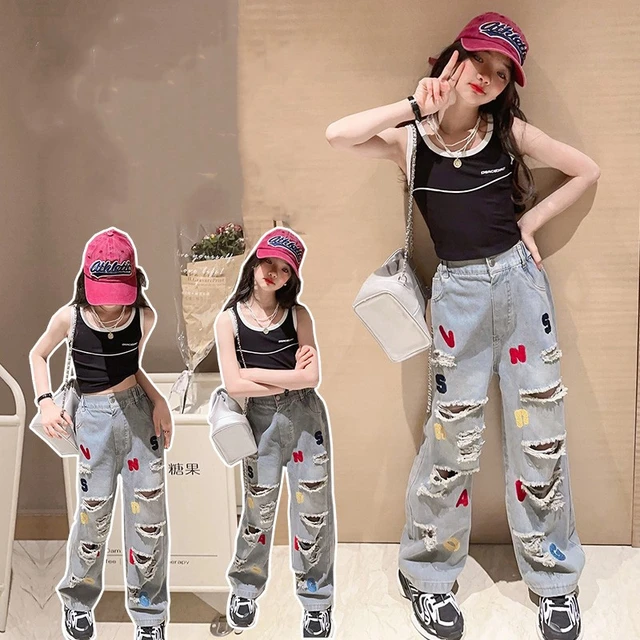 Y2K Womens High Street Denim Pants With Colourful Star Design Fashionable  Cargo Jeans Trousers For Ladies For Moms T220825 From Sts_020, $33.7 |  DHgate.Com