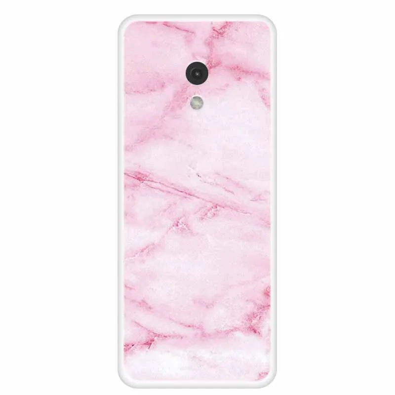 Marble Painted Clear TPU Back Cover - Protective Clear Shell