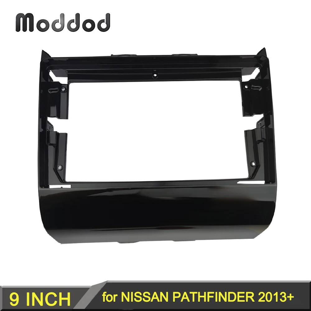 

9 INCH Radio Frame Fit for NISSAN PATHFINDER 2013+ Dashboard Replacement Installation Android Double 2 Din Audio Dash Kit Panel