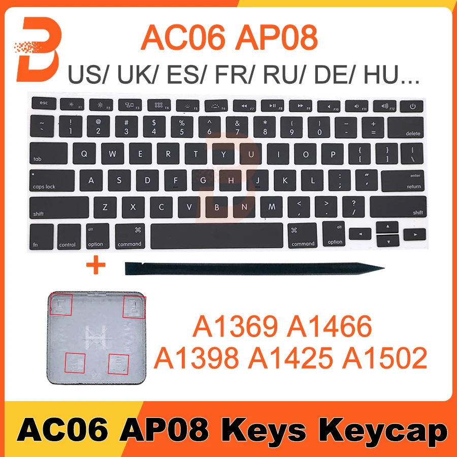 Macbook Air Replacement Keycaps Keycaps Macbook Air A1466 Keycaps