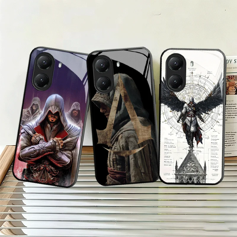 Assassins Creed Tempered Glass Phone Case
