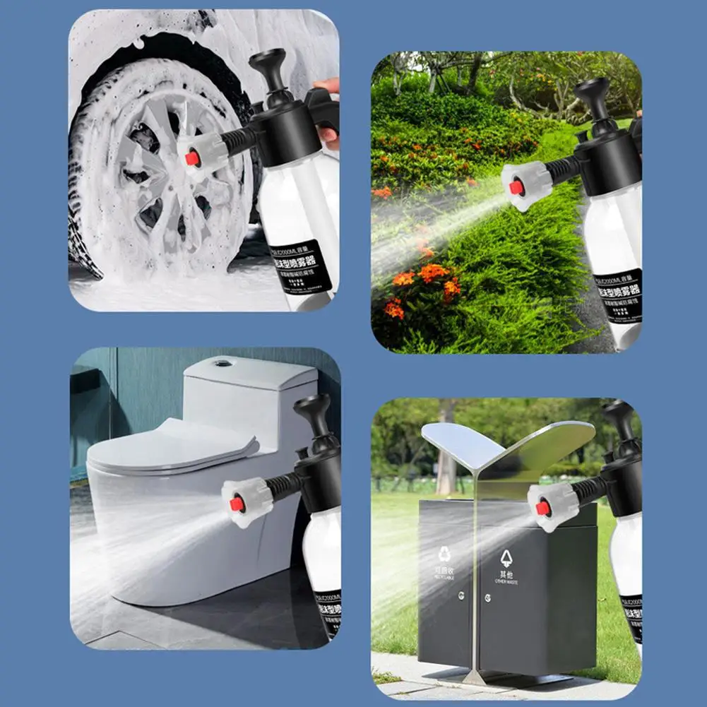 2L Black Foam Sprayer Car Wash Pump