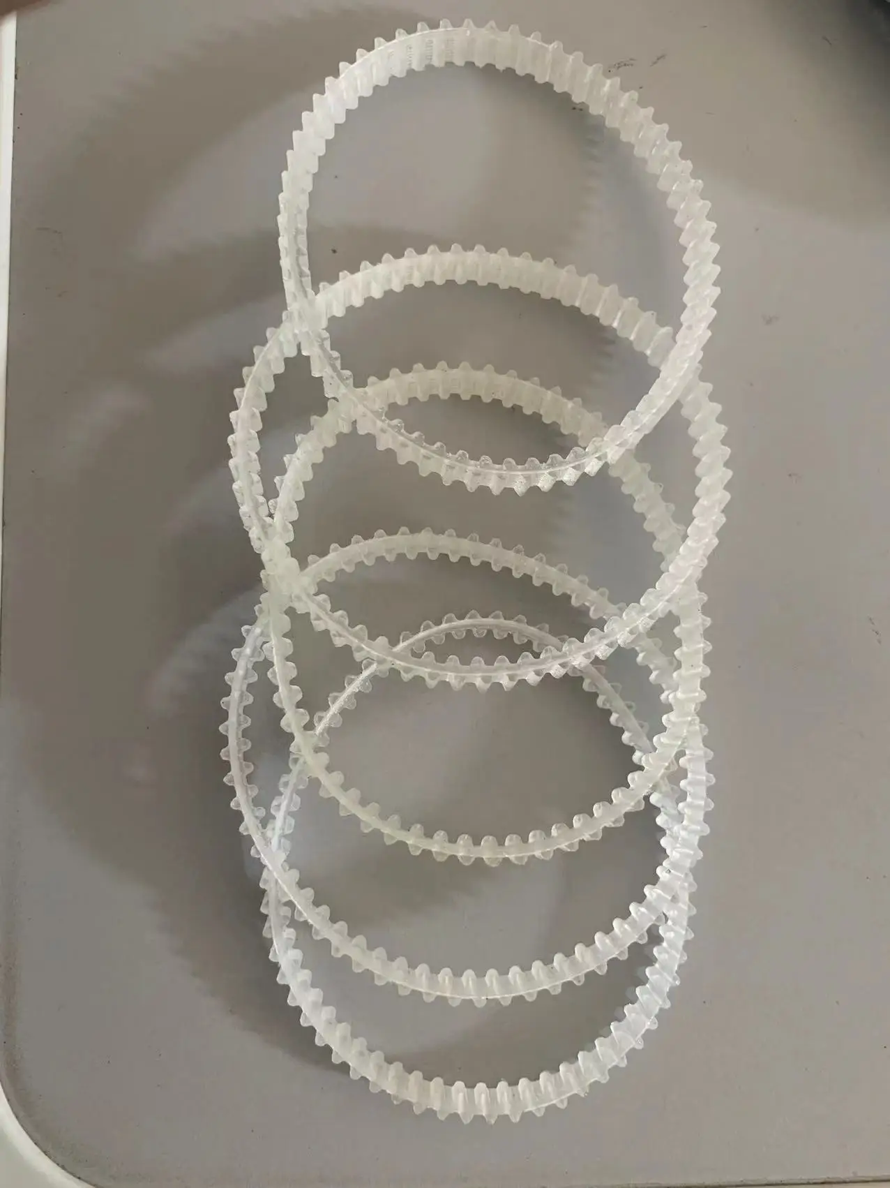 

5pcs Jewelry Rotary Tumbler Conveyor Belt KT6808 Roller Polishing Machine Fitting kt200o accessory Tank belt