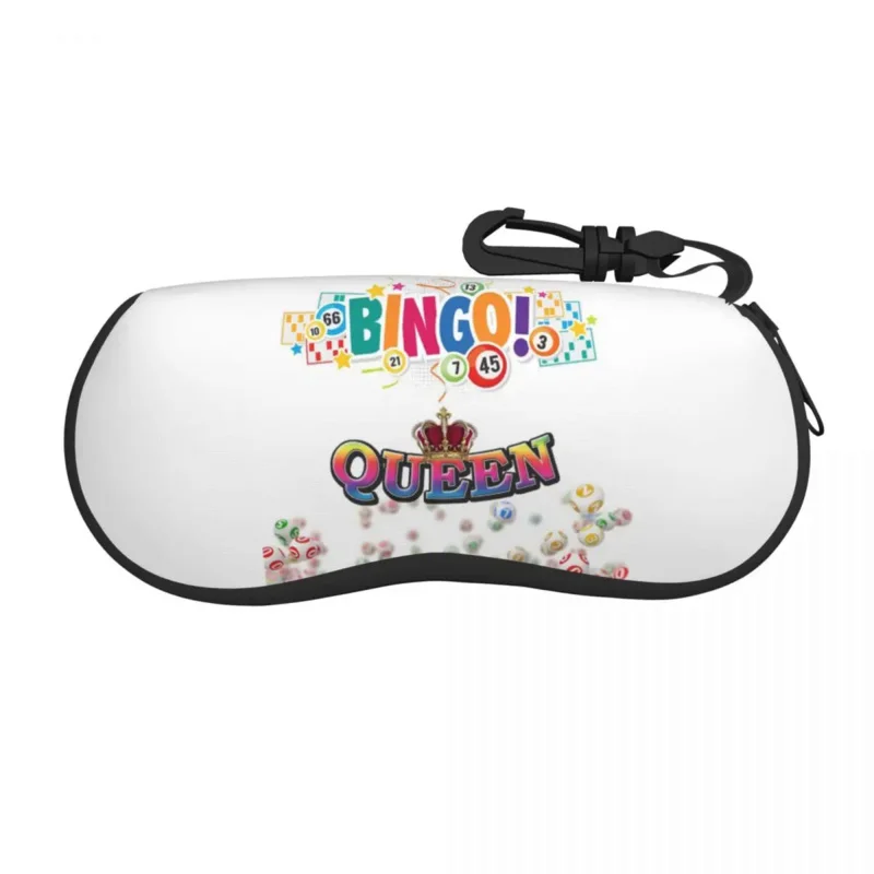 

Bingo Queen Eyeglass Glasses Case Women Men Soft Paper Game Sunglasses Protective Bag