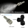 6mm Low Pressure Fine Atomization Nozzles 0.15~0.8mm Brass Misting Sprayers Irrigation Disinfection Cooling Fog Nozzles 5