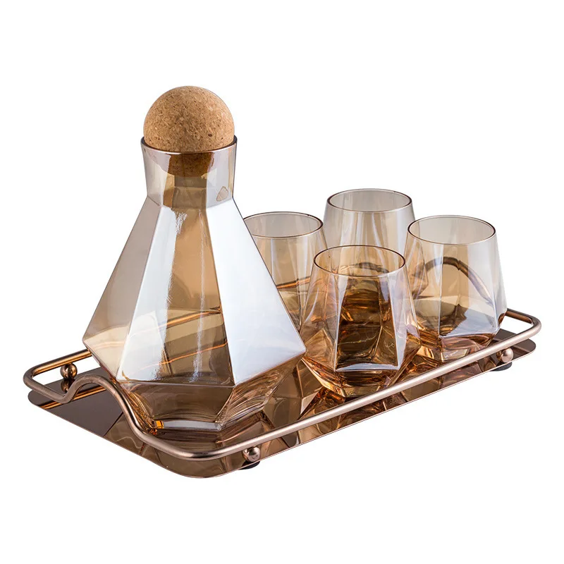 Ultra Clear Crystal Whiskey Glass Cup Wine Brandy Liquor Beer Water Thicken For Home Bar Party