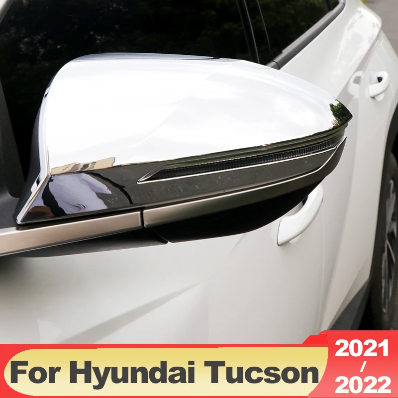 For Hyundai Tucson Nx4 2021 2022 2023 Hybrid N Line Car Rearview Mirror