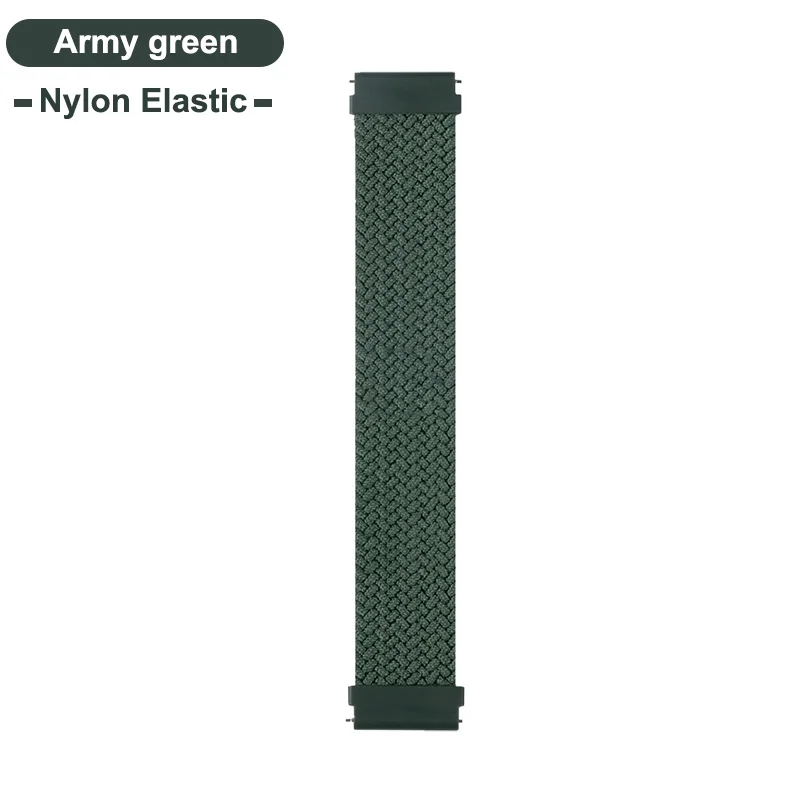 Nylon Elastic Strap in 20mm and 22mm Sizes
