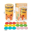 Kids Color Classification Cognition Cup Kindergarten Montessori Early Education Classification Bucket Colored Wooden Stick Toys 6