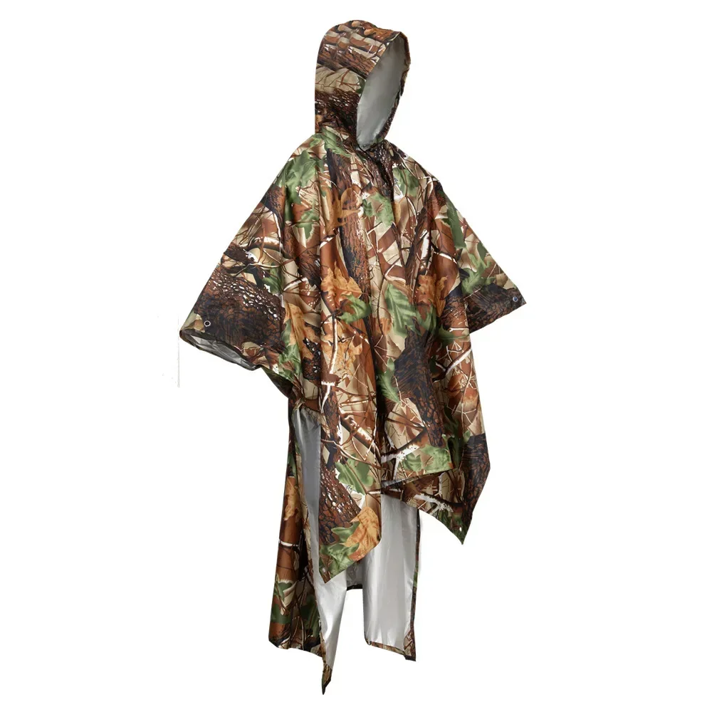 Three-in-one Raincoat Hiking Windproof and Rainproof Riding Poncho Multifunctional Cloth Delivery Storage Bag motorcycle raincoat rain poncho raincoat suit bike raincoat