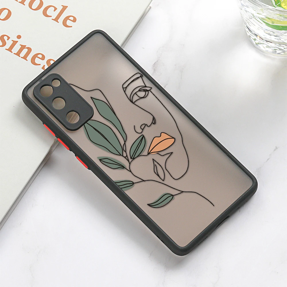thumbnail image 1 of Funda a prueba de golpes para Samsung, carcasa mate para Samsung A54 5G A53 A52 A34 A33 A32 A55 A35 A13 A05 S24 Ultra S23 FE S22Plus S21 FE S20, 1 of 5