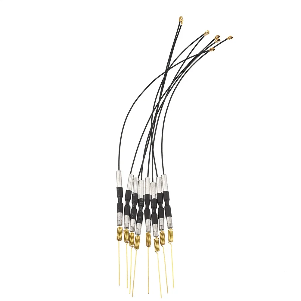 10pcs 2.4G Spring Internal Copper Tube Wire Brass Antenna 2.4ghz 3dbi Wifi Receiver Flexible Booster Omni Aerial