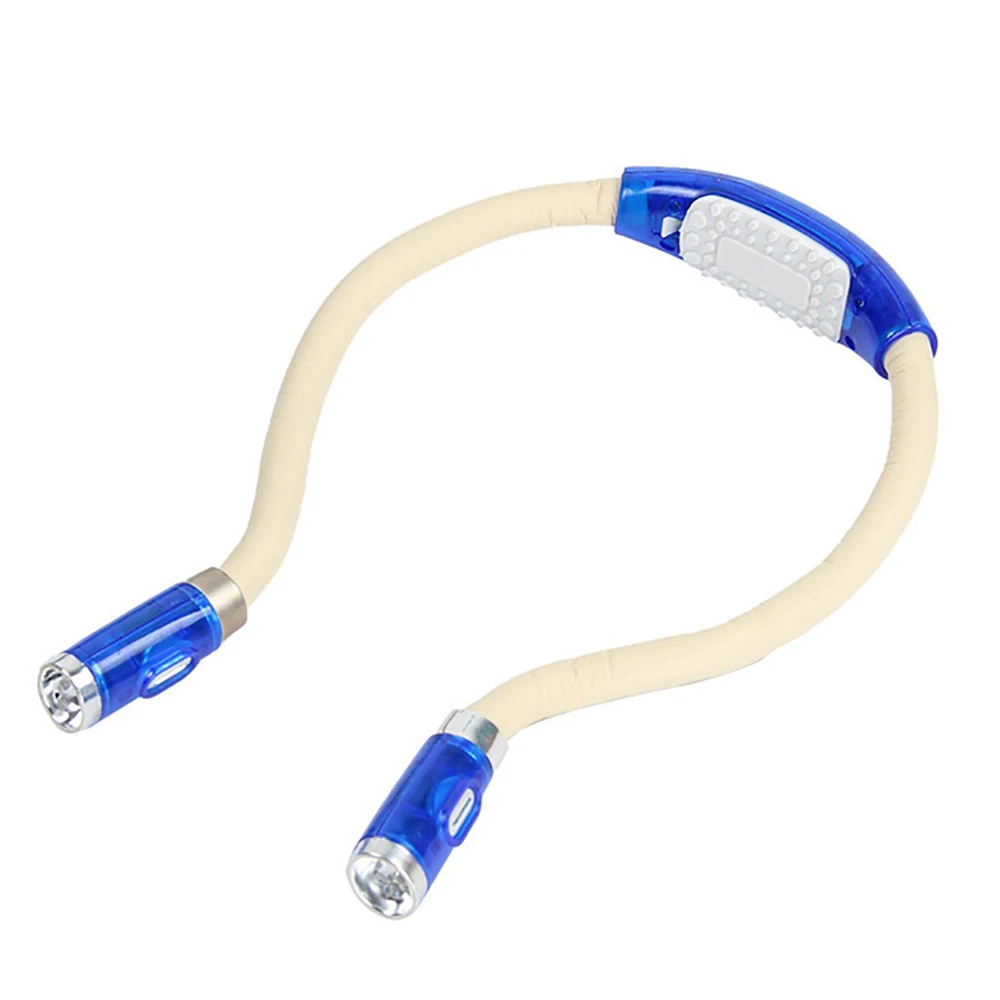 Portable Book Light Led Neck Light Hug Reading Lamp Flexible Handsfree Led Night Flashlight Indoor Outdoor Camping led light night light book light mini led light