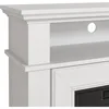 36-Inch Living Room or Bedroom Electric Fireplace, Plug-in Heater, Realistic Wood and Flame Effects, Remote Control, Timer 3