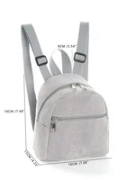 Children's Bag Canvas Backpack Cartoon Cute Girl Backpack Baby Kindergarten Bag 1