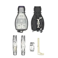 KEYYOU สําหรับ Mercedes Benz ปี 2000 + รองรับ NEC และ BGA 2/3/4 ปุ่ม Keyless Entry รีโมทกุญแจรถ 4