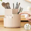Rotating Desktop Makeup Brushes Organizer Cosmetic Storage Box Portable Lipstick Eyeliner Holder Skincare Pen Organizer Stand 3