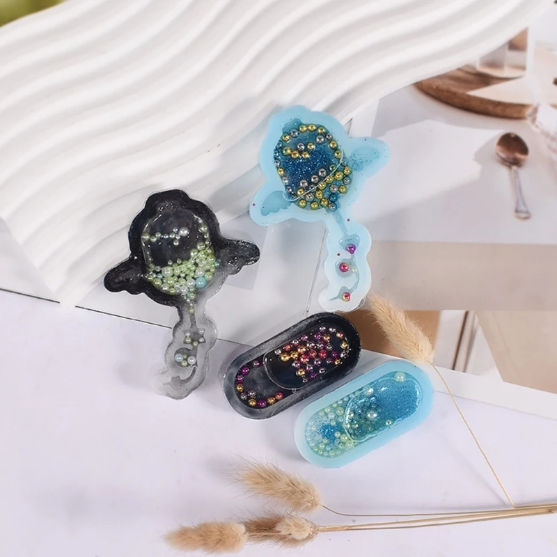 Spritze Anhänger Silikon Harz Formen Schmuck Werkzeuge Schmuck Zubehör Y08E – Detail 7
