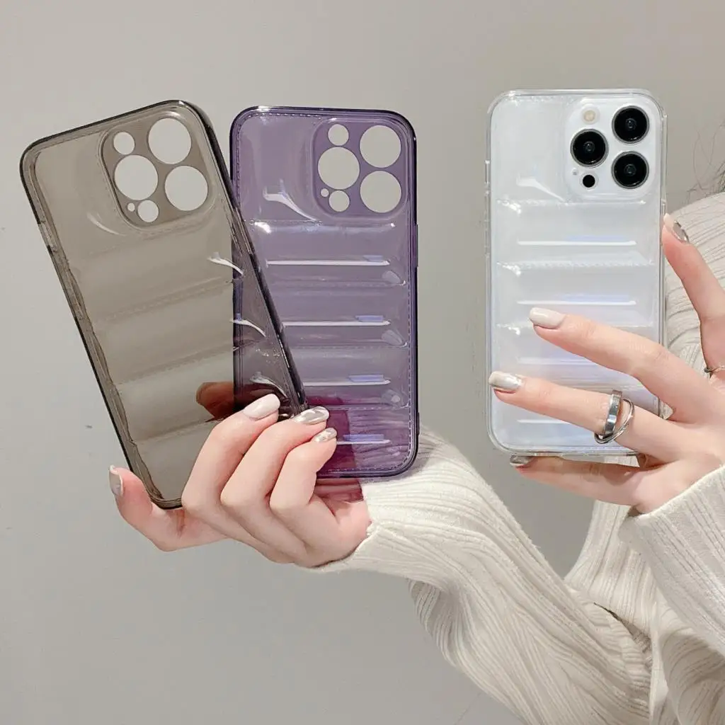 The Puffer Case For iPhone 15 14 12 13 11 Pro Max X XS XR