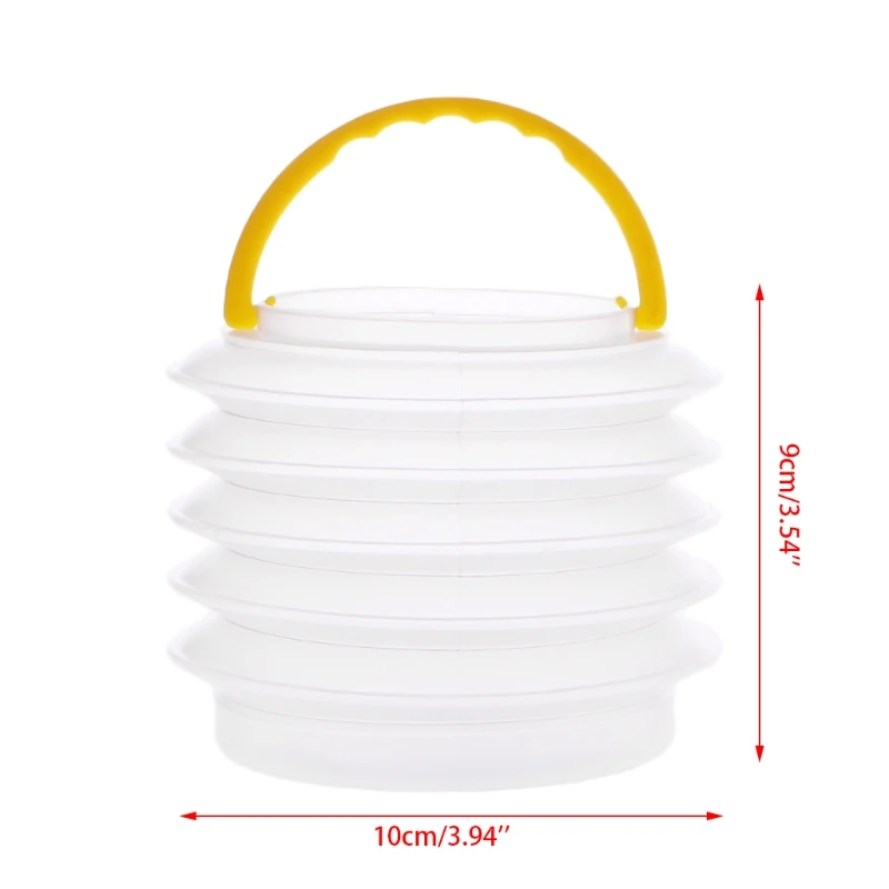 Portable Foldable Painting Brushes Holder Cleaning For Case Washing Pen Bucket P15F painting brush storage bag paintbrush holder paintbrush cleaner