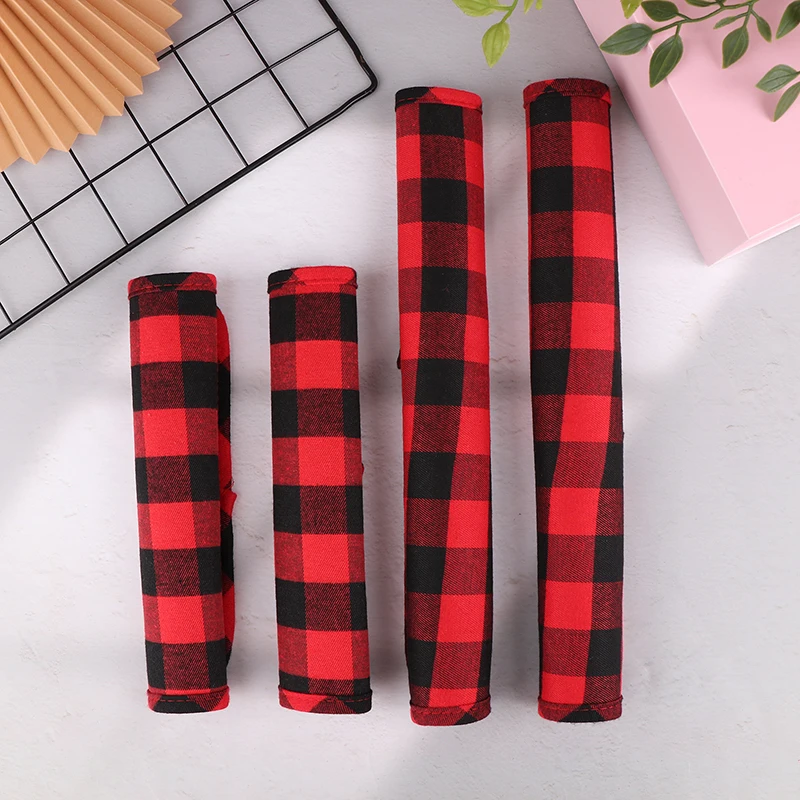 Description Picture 4 of item1Set Christmas Refrigerator Handle Cover Cloth Microwave Kitchen Fridge Door Knob Protector Xmas Decorations Home