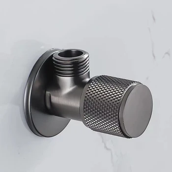 วาล์วทองเหลือง G1/2 วาล์วปิดน้ำโลหะผสม วาล์วก๊อกน้ำห้องน้ำ อ่างล้างจาน อ่างล้างหน้า วาล์วสามทาง ตัวปรับแรงดันน้ำ 1