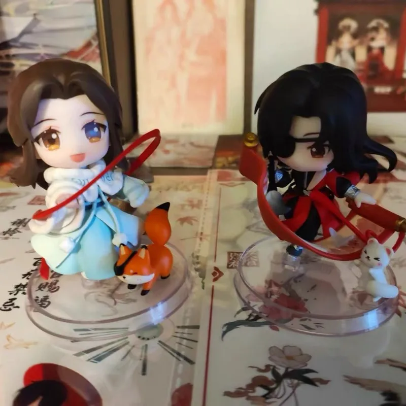 

Аниме-фигурка Tian Guan Ci Fu, 7,5 см, Xie Lian/Hua Cheng, ПВХ аниме-фигурка, персонажи, Милая модель, кукла, настольные украшения, подарки, игрушки