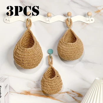 Bohemian Hanging Wall Baskets 1