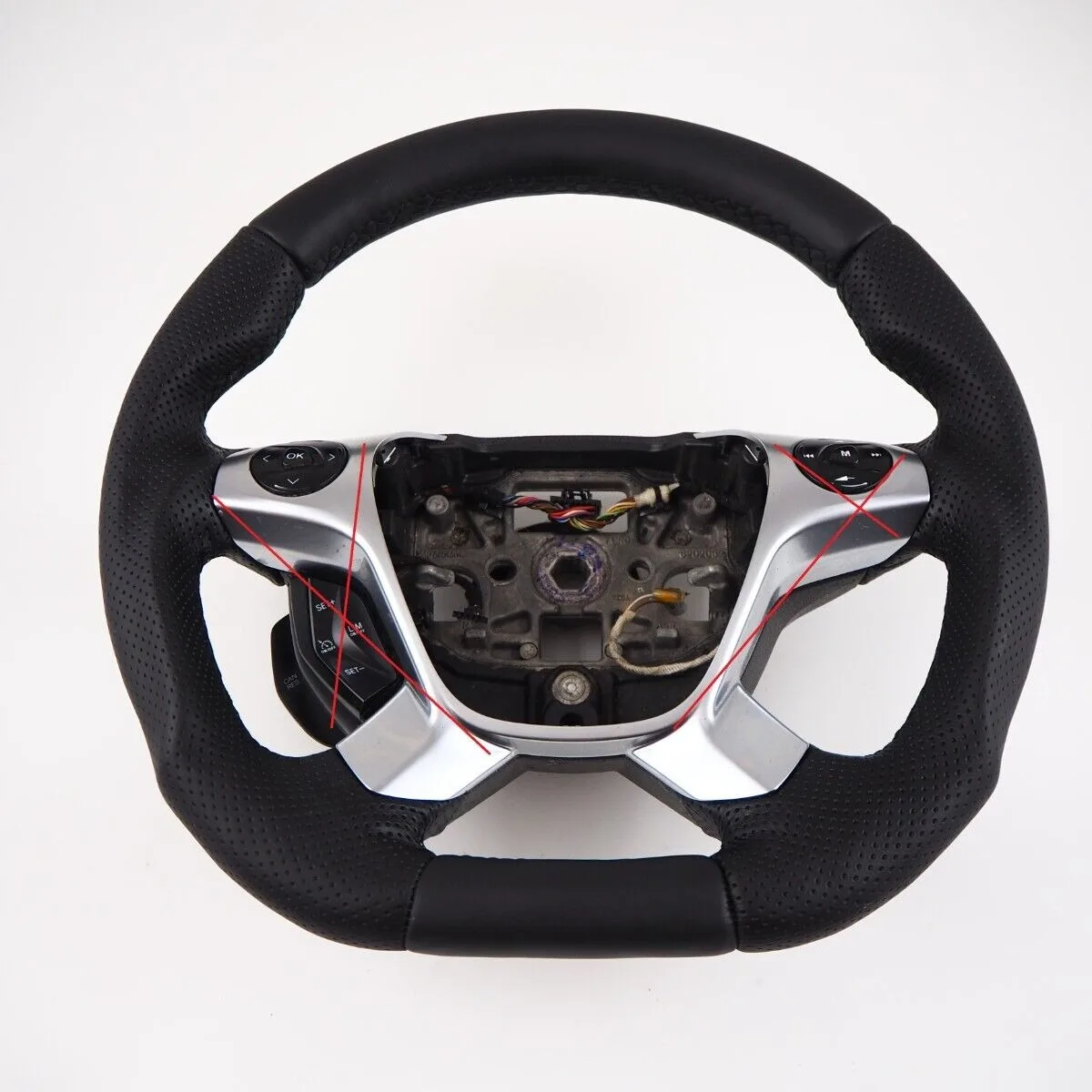 Per Ford Transit Tourneo Custom Connect Volante A Fondo Piatto Incluso Volante