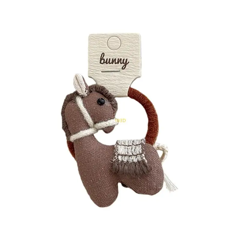 착용하기 쉬운 말 헤어핀 머리 여자를위한 Scrunchy 머리 장식 장식 여러 색상 선택 다양한 행사