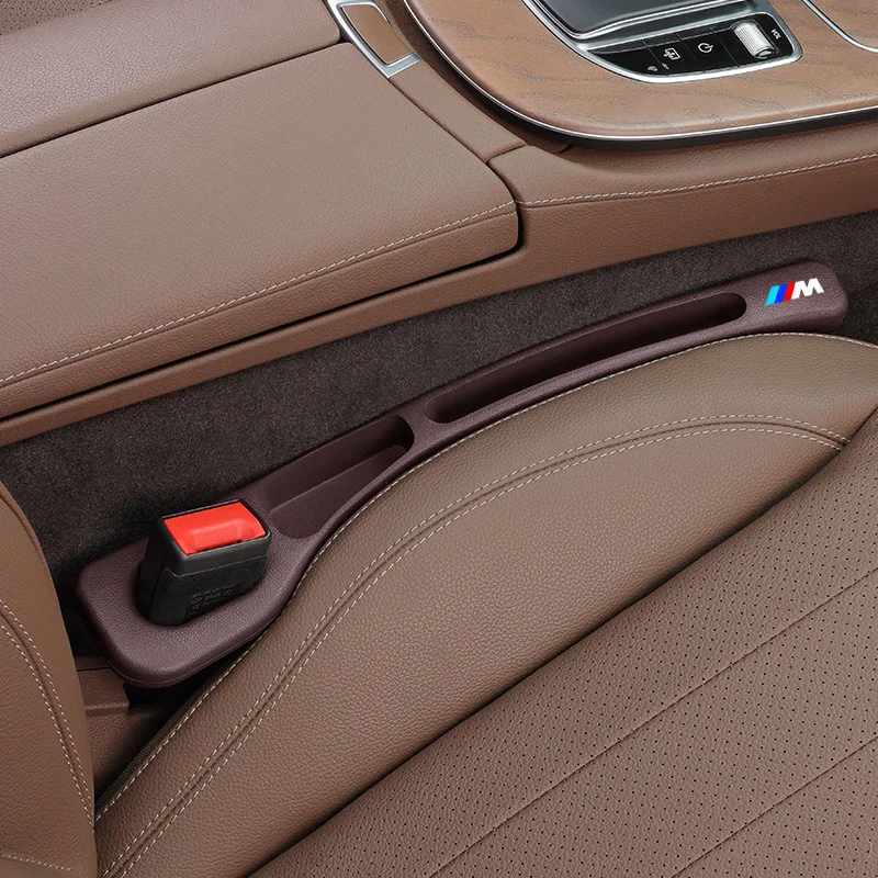 2개 자동차 시트 틈새 수납함 컵홀더 시트 사이드 오거나이저 BMW M E90 E60 E46 E39 F30 F10 E87 X3 X4 X5 X1 G30 G20 용