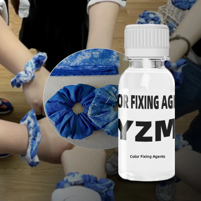 60ml Tie Dye Fixing Agent Formaldehyde-Free Natural Anti-Fading And Color-Locking Clothes Fabric Fixing Agent Color Protect