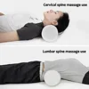 Memory Foam Neck Roll and Cervical Bolster Round Pillow With Removable Washable Soft Cover Cylinder Round Pillow Neck, Back 2