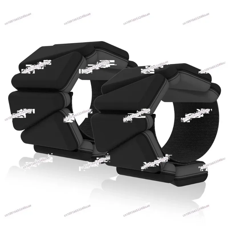 Two-tone weight bearing bracelet Silicone wrist and ankle strength training lead block stealth kit pair