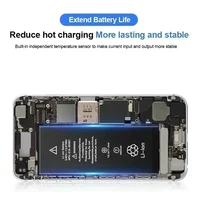Zero-cycle Rechargeable Batterie for IPhone 14 13 12 Pro 6S 6 7 8 Plus X XS Max Battery for Iphone Lithium Battery High Quality - Image 4