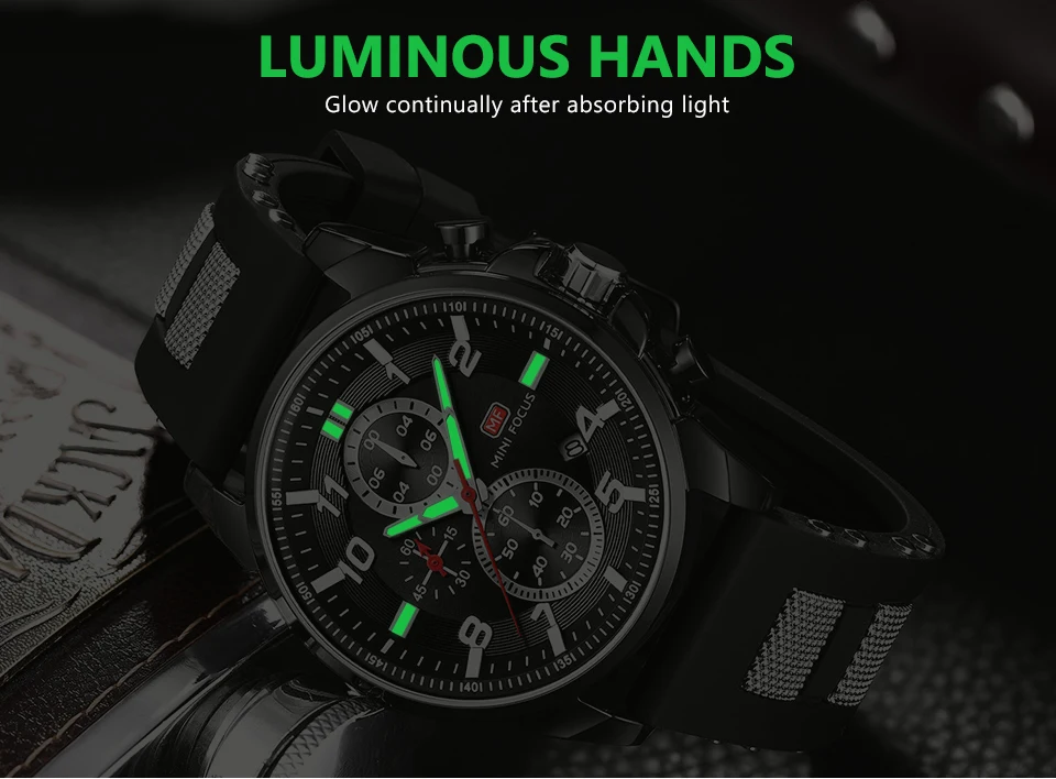 MINI FOCUS Quarzuhr für Herren, wasserdicht_voghion.com