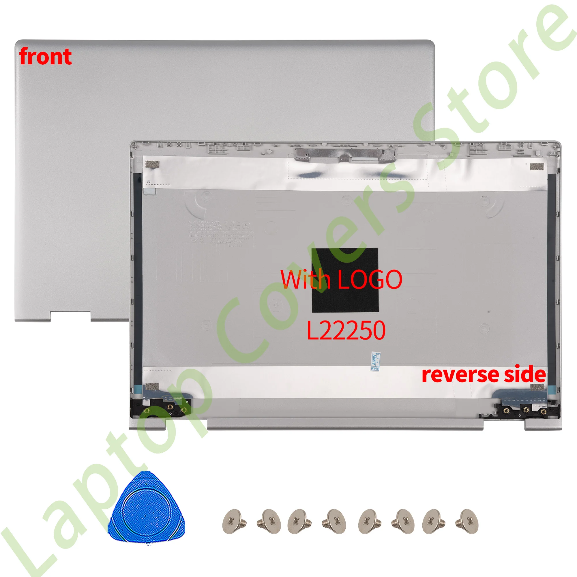 LCD 후면 커버, Pavilion 14 X360 14-CD TPN-W131 후면 상단 뚜껑, 노트북 부품 교체, 신제품