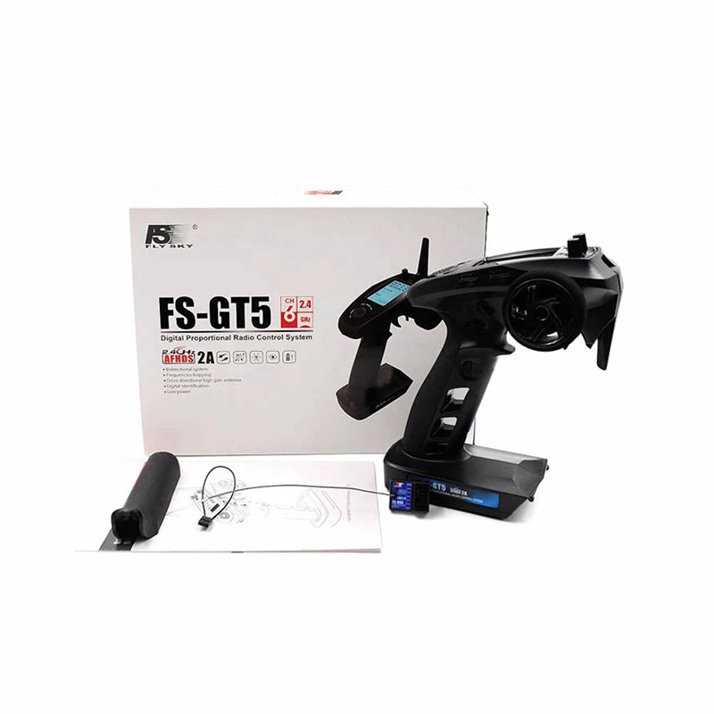 

FlySky FS-GT5 2,4G 6CH AFHDS Радиоуправляемый Отправитель FS-BS6 empfмульгер для дистанционного управления авто загрузкой