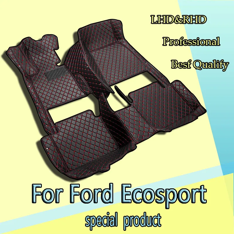 

Автомобильные коврики для Ford Ecosport 2018 2019, индивидуальные автомобильные подкладки для ног, аксессуары для интерьера