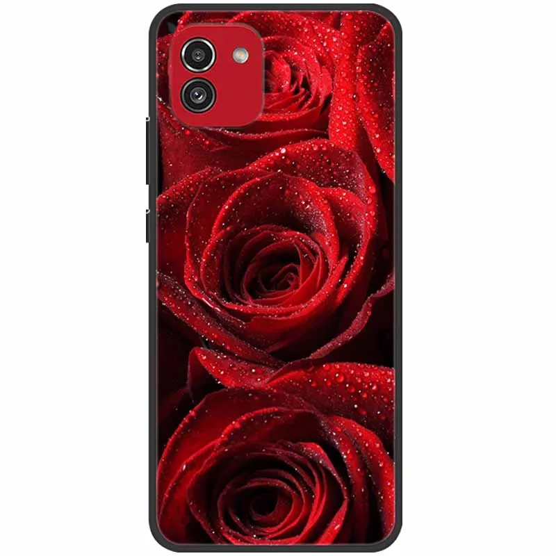 For Samsung A03 Case A035F Shockproof Soft Silicone TPU Phone Cover For Samsung Galaxy A03 Case 6.5 inch A 03 Capa Coque Cool mobile pouch Cases & Covers