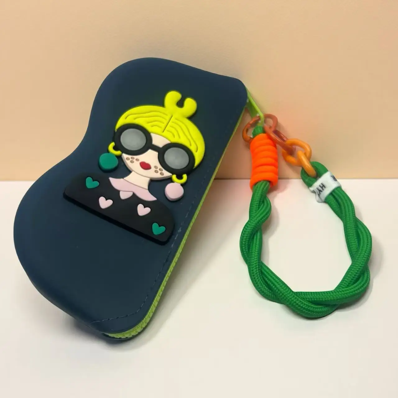 New 1Pcs Portable Multifunctional Glasses Bag Waterproof Dustproof Coin Purse Silicone Small Items Bags Glasses Case For Travel