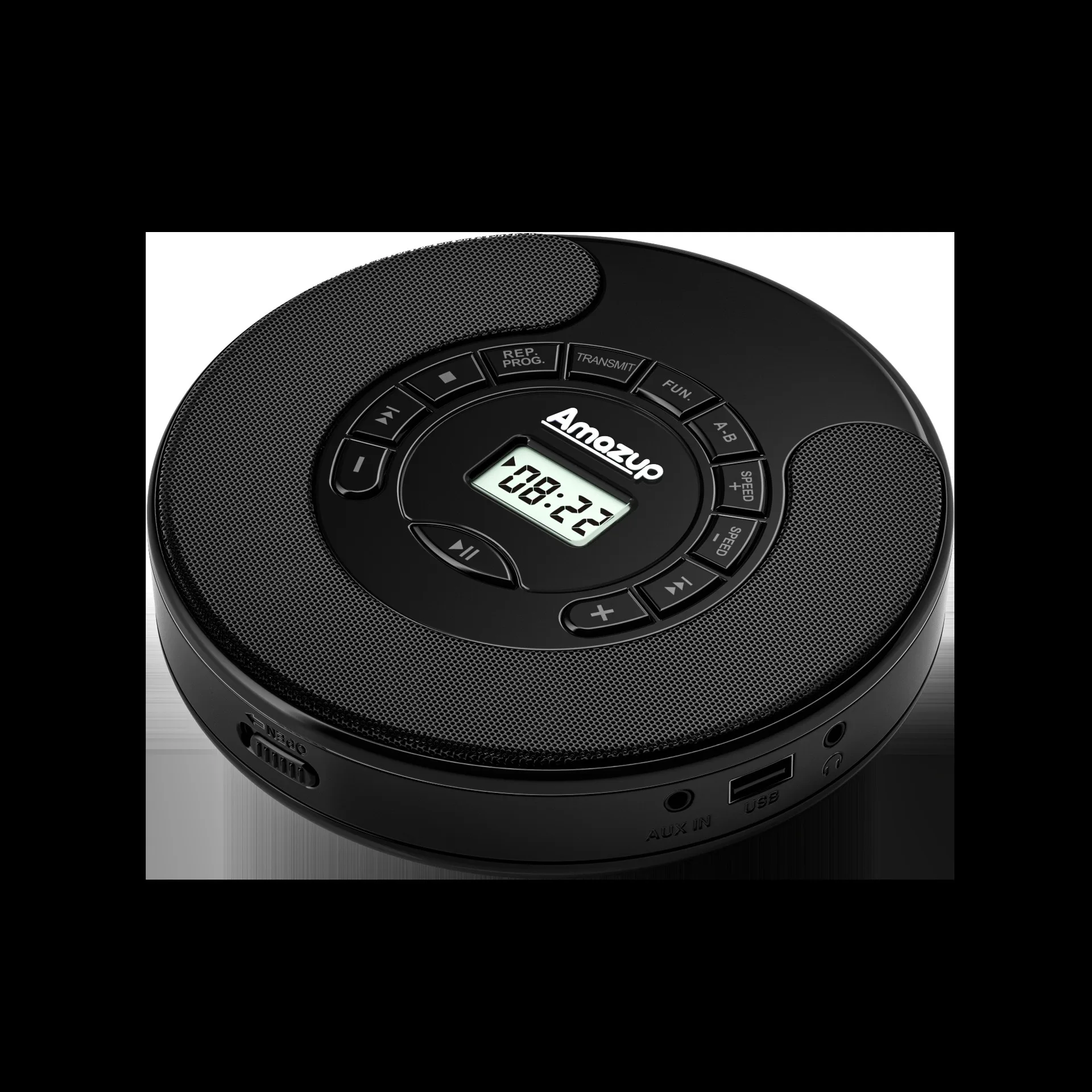 Portable CD Player and MP3 Player Anti Skip Protection Dual Stereo Speaker Education Machine Student Play Speed