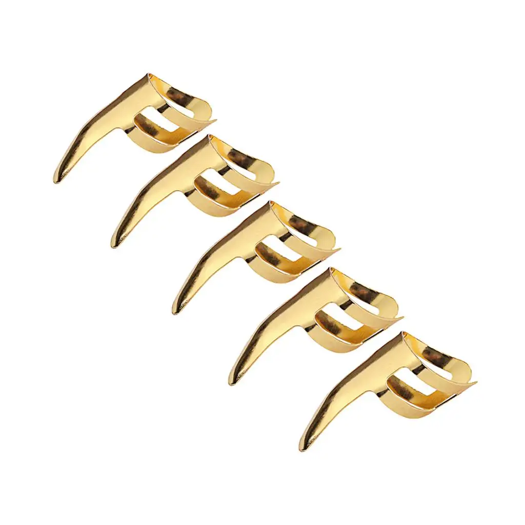 5 X Guitar Finger Picks Protects Nails When Playing Guitar String