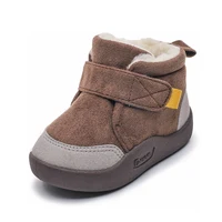 Winter Toddler Kids Girls Snow Boots Plush Warm Baby Boy Shoes Soft Bottom First Walkers 3