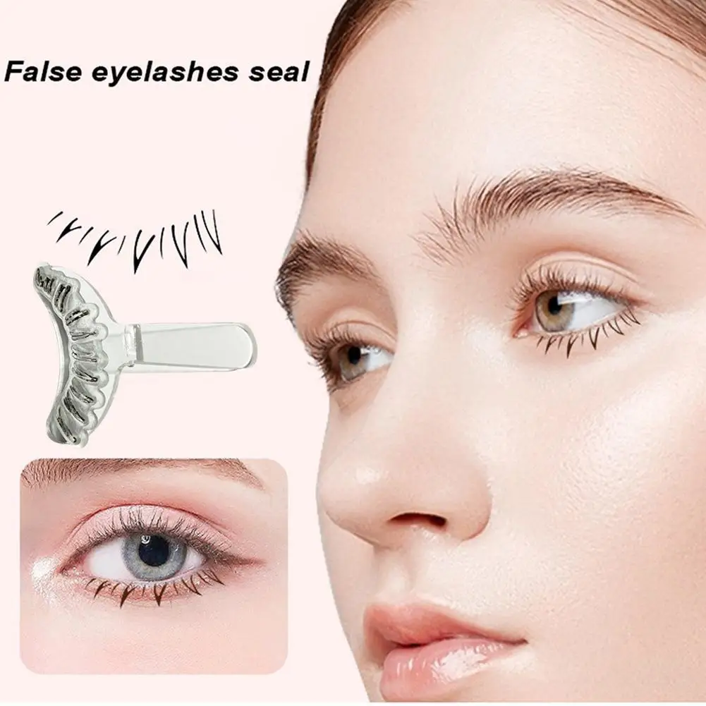 

New Eyelash Stamps Tool Eye Makeup Tool DIY Lower Lashes Extensions Natural Look For Make Up Beginner False Eyelash Tools