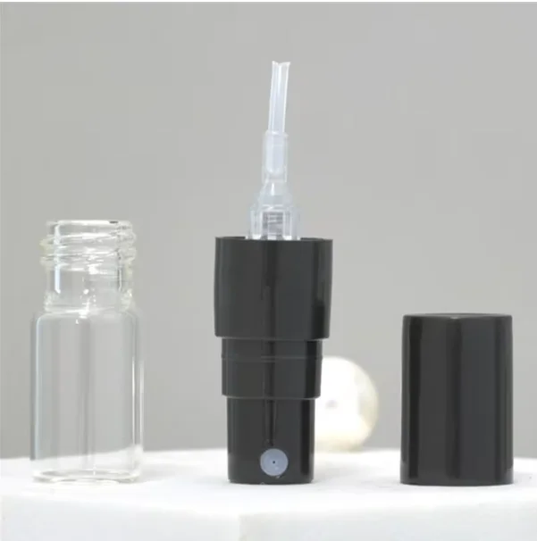 1ml 신제품 소분용 휴대용 프레스형 샘플 스프레이 병 스포츠용 빈 병