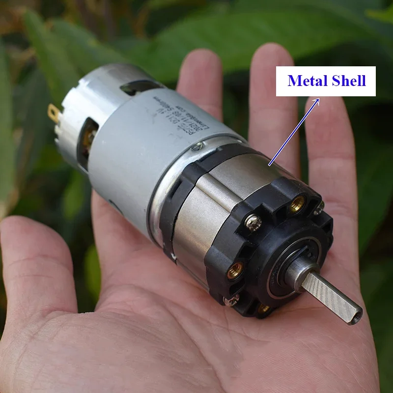 42GP-755 DC12V 미니 기어 모터 1400RPM 고토크 감속 유성 기어박스 DIY 로봇 장난감 자동차용